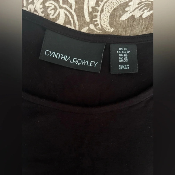 Cynthia Rowley Black Tiered Midi Dress - Picture 6 of 7